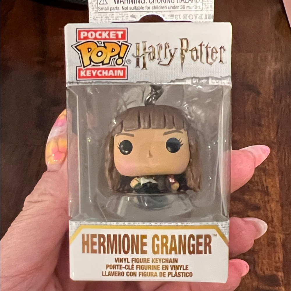 Pocket pop! Keychain- Harry Potter Hermione Granger Keychain